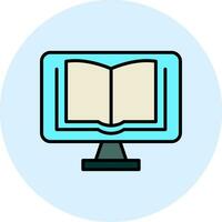 icono de vector de ebook