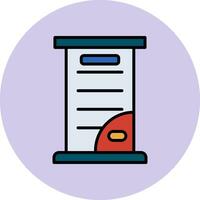 Rollup Vector Icon