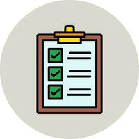 Checklist Vector Icon