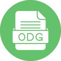 ODG File Format Vector Icon