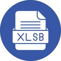 XLSB File Format Vector Icon