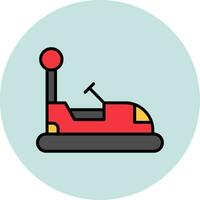 Bumper Car Vector Icon