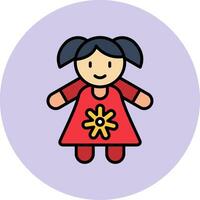 Doll Vector Icon