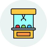 Claw Machine Vector Icon