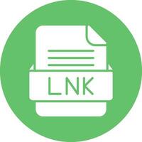 LNK File Format Vector Icon