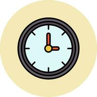 icono de vector de reloj