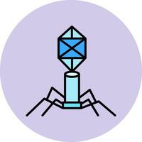 bacteriophage Vector Icon