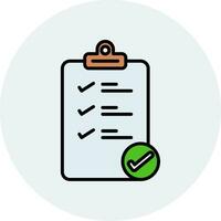 Checklist Vector Icon