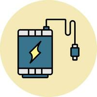 Power Bank Vector Icon