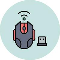 Wireless Mouse Vector Icon