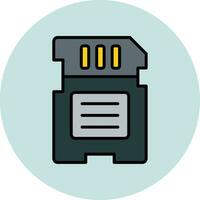 Memory Card Vector Icon