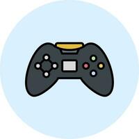 icono de vector de controlador de juego