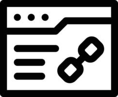 Backlink Vector Icon