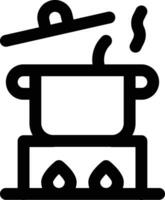 icono de vector de cocina