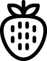 Strawberry Vector Icon