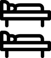 Hotel Capacity Vector Icon