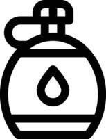 Water Canteen Vector Icon
