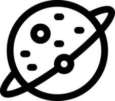 Saturn Vector Icon