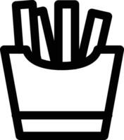 French Fries Vector Icon