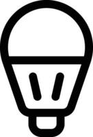 Led Bulb Vector Icon