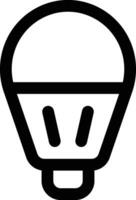 Led Bulb Vector Icon