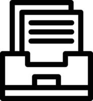 Documents Box Vector Icon