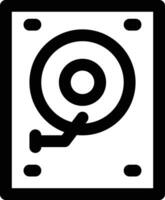 Hard Drive Vector Icon