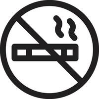 No Smoking Vector Icon