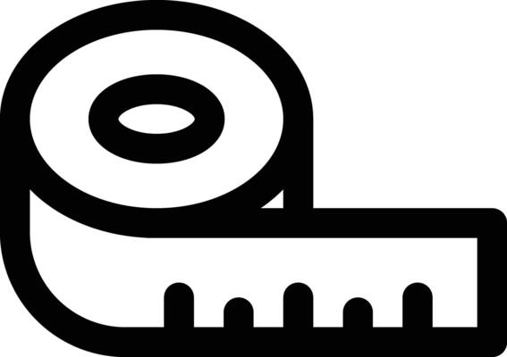 Tape Measure Vector Icon