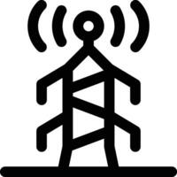 Signal Tower Vector Icon