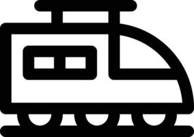 icono de vector de tren