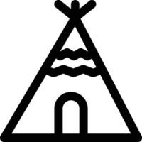 Wigwam Vector Icon