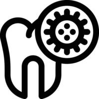 Tooth Infection Vector Icon