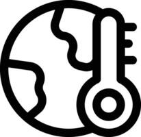 Global Warming Vector Icon