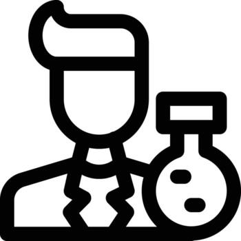 Chemist Vector Icon