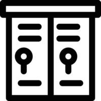 Locker Vector Icon