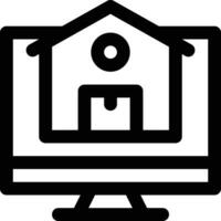 Warehouse Vector Icon