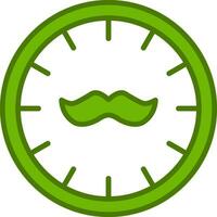 icono de vector de horas de trabajo