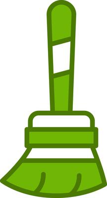 Sweeping Vector Icon