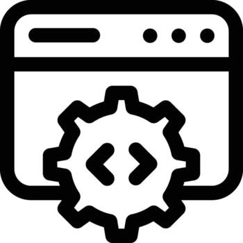 Code Settings Vector Icon