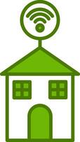 Smart House Vector Icon