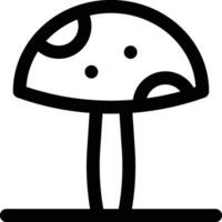 Mushroom Vector Icon