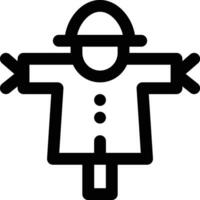 Scare Crow Vector Icon
