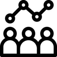 Audience Insight Vector Icon