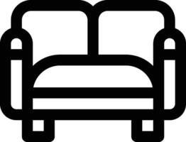 Couch Vector Icon
