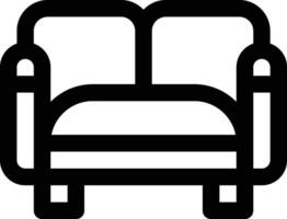 Couch Vector Icon