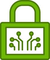 icono de vector de bloqueo