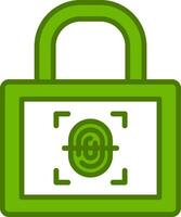 Fingerprint Vector Icon