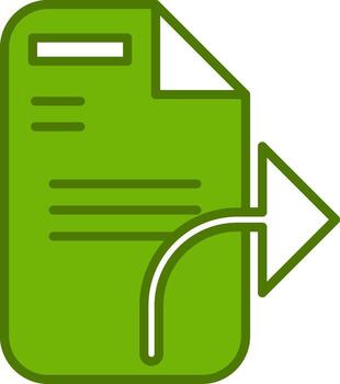 Send File Vector Icon