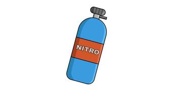 animated video of the nitro tube icon